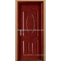 Precio comercial sólida puerta de madera/pintura puerta madera MJ-201 para sala de diseño de entrada